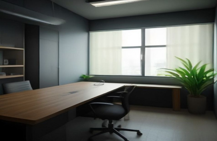 3d Office AI Wallpaper