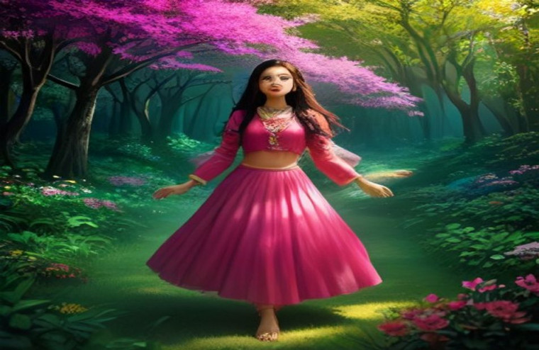 Anikha Surendran AI Wallpaper