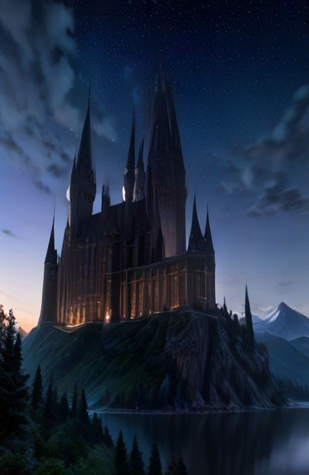 Hogwarts AI Wallpaper HD