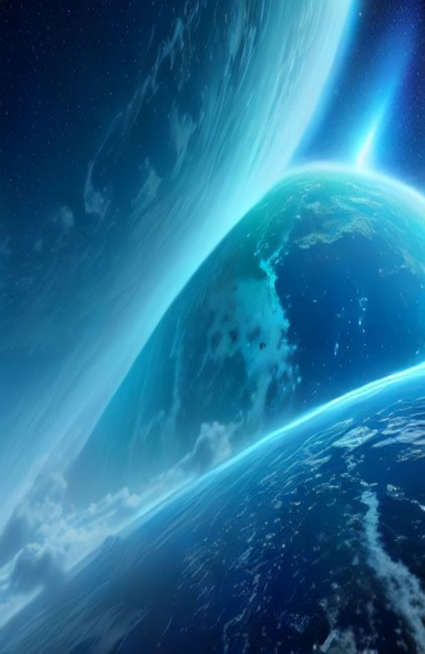 Earth From Space HD AI Wallpaper