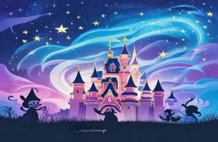 Disney Logo AI Wallpaper