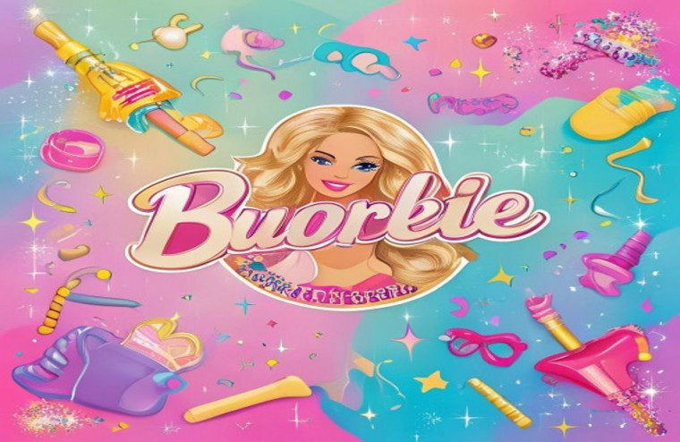 Barbie Logo AI Wallpaper