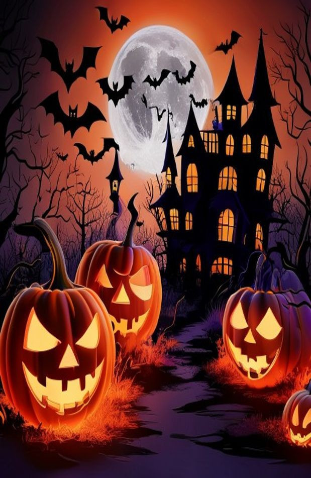 Halloween AI Wallpaper