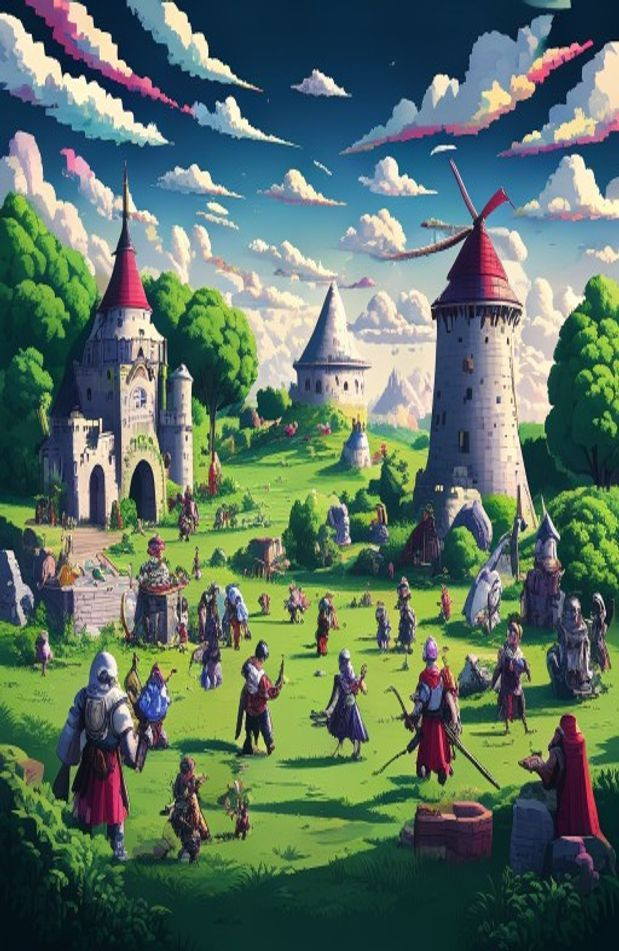 Old School Runescape AI Wallpaper