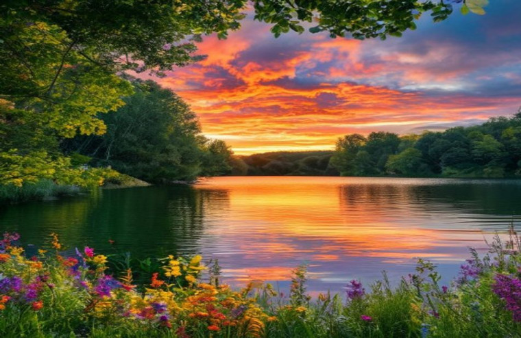 Beautiful Nature AI Wallpaper HD