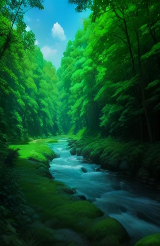 Nature AI Background Pictures