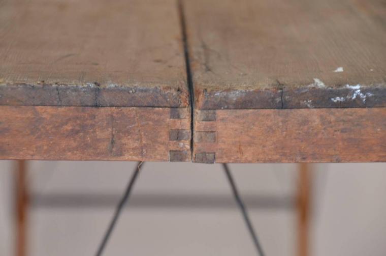 Free download Industrial Wood and Steel Wallpaper Table For Sale at