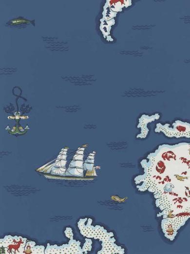 Nautical Chart Wallpaper Ralph