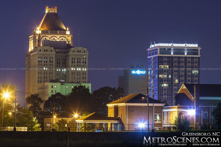 Free download Greensboro North Carolina Greensboro Skylinejpg [1500x1125] for your Desktop