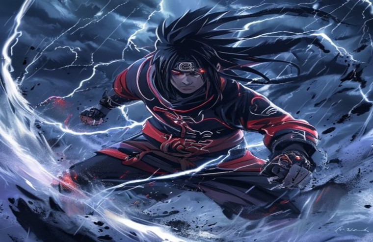 Madara Uchiha AI Wallpaper HD