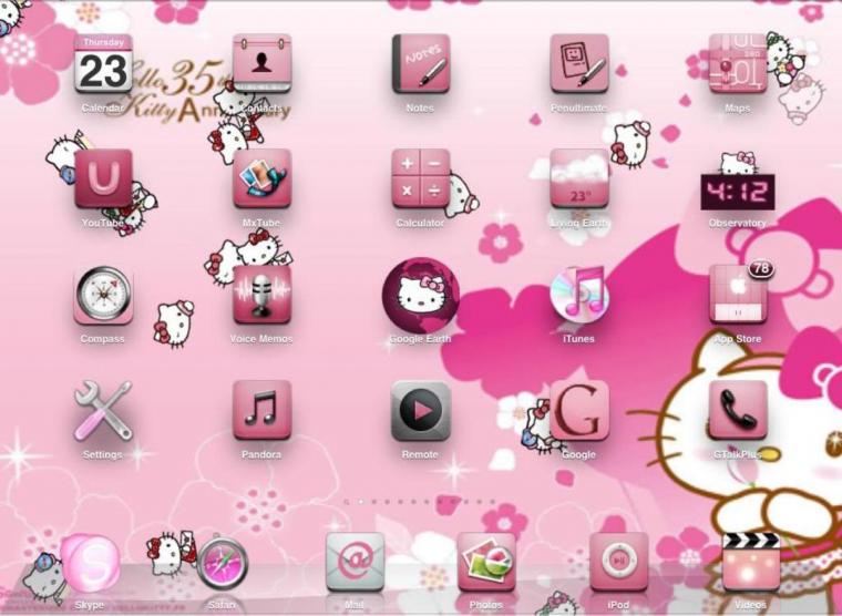 Free download Hello Kitty Backgrounds For Laptops [1200x879] for your