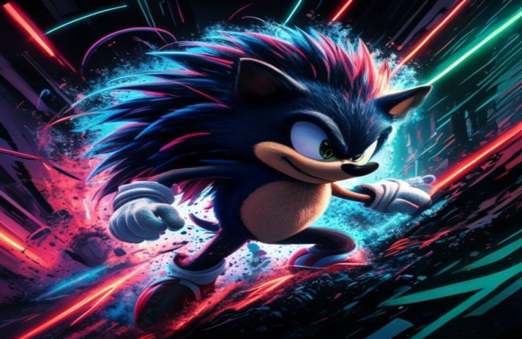 Shadow The Hedgehog AI Wallpaper HD