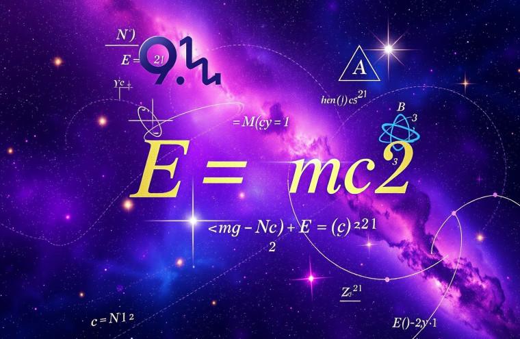 Physics Equations AI Wallpaper