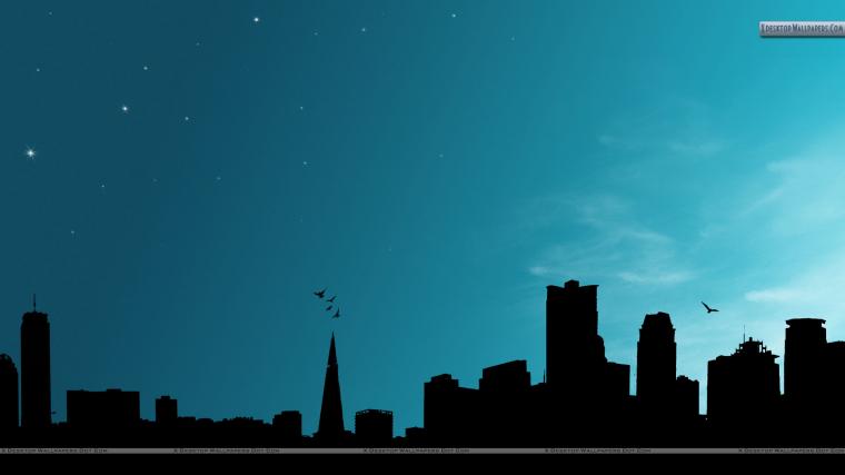 Free download Cartoon City Background Scene [1024x768] for your Desktop