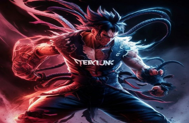 Tekken Devil Jin AI Wallpaper