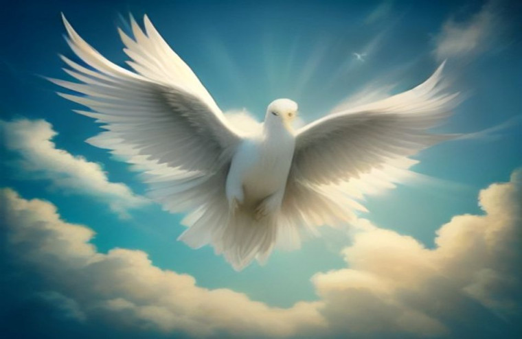 Holy Spirit AI Background