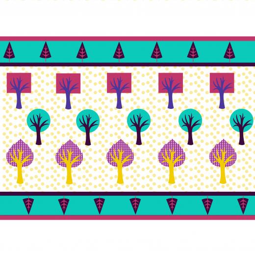 Free download Owl and Tree Wallpaper Border Colour ways Alternative