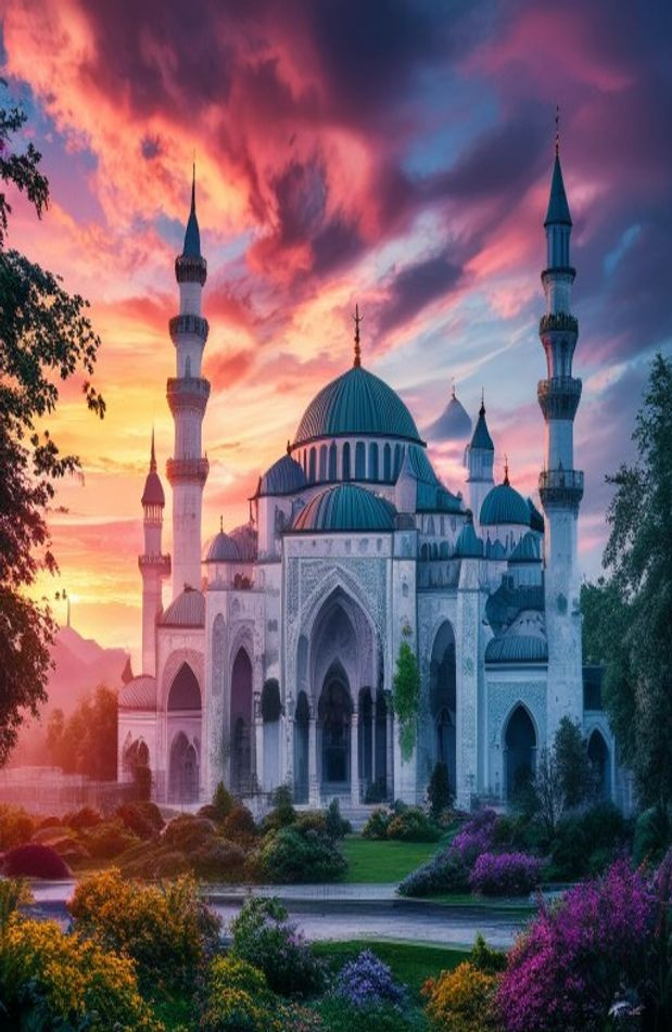 Mosque HD AI Wallpaper 1080p