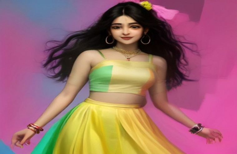 Ananya Pandey AI Wallpaper