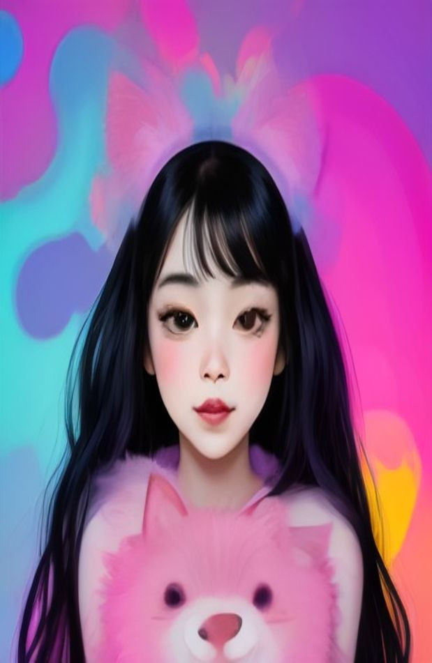 Kuromi AI Wallpaper
