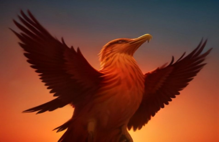 Phoenix Bird HD AI Wallpaper