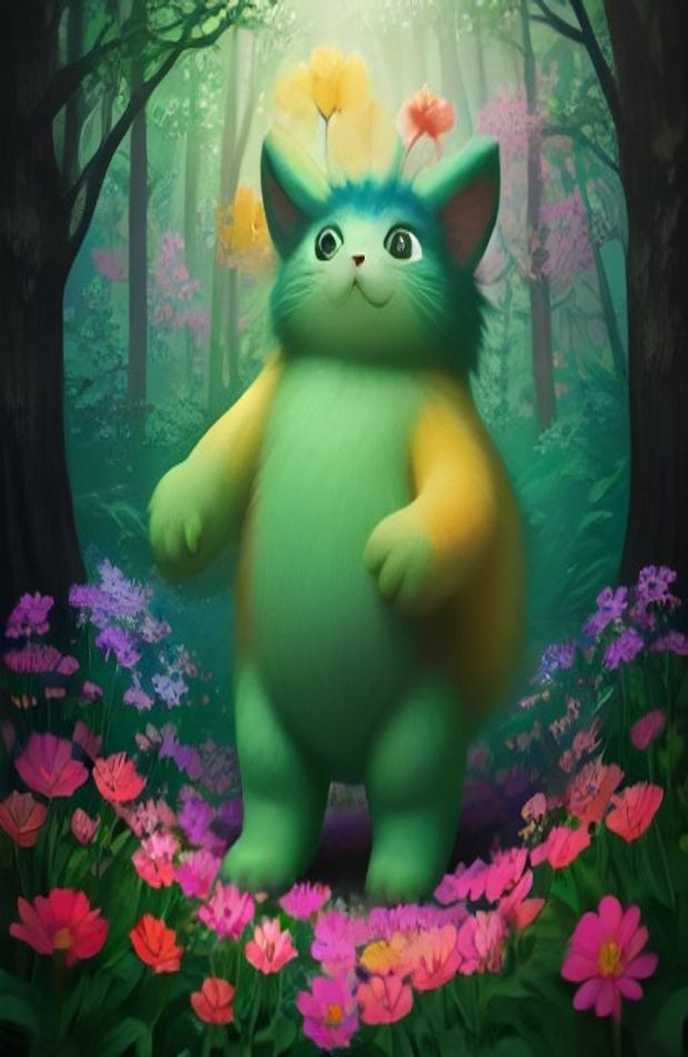 Furry Yiff AI Wallpaper