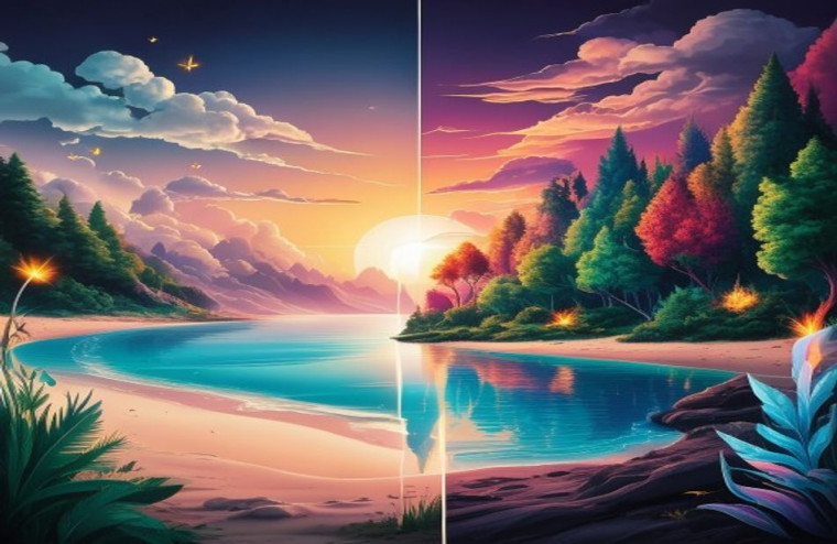 X Dual Screen AI Wallpaper