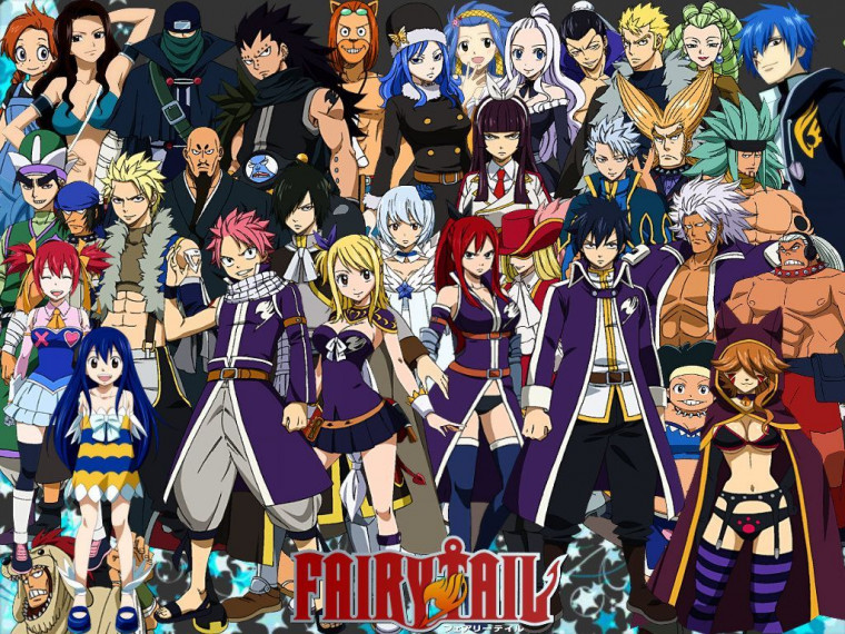 🔥 [50+] Fairy Tail Characters Wallpapers | WallpaperSafari
