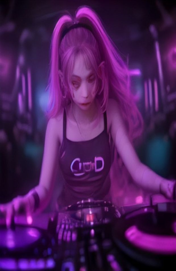 Girl Dj AI Wallpaper HD