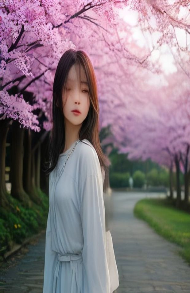 Korean Actress AI Wallpaper