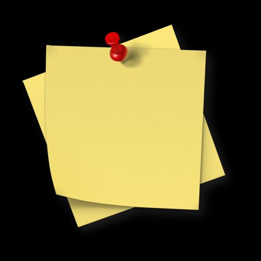Free download Sticky Notes Yellow Wallpaper 7985 Wallpaper