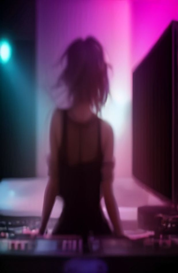 Girl Dj AI Wallpaper HD