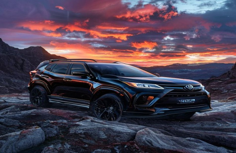 Black Fortuner AI Wallpaper