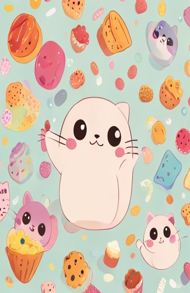 Pusheen AI Wallpaper For Computer