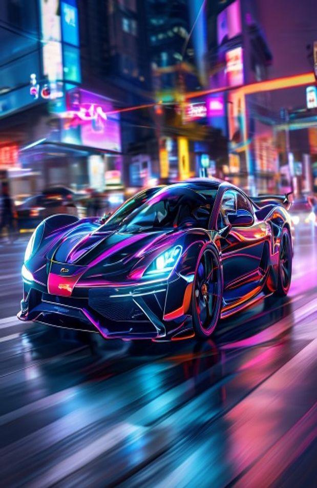 Sick Car AI Wallpaper
