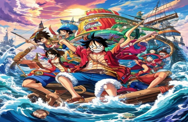One Piece Anime AI Wallpaper