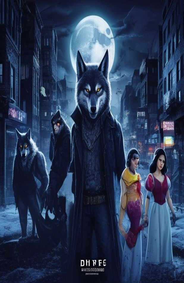 The Wolf Among Us AI Wallpaper