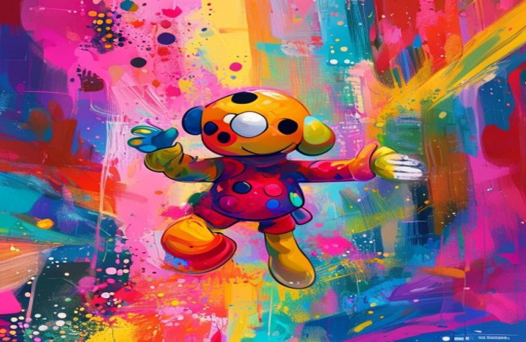 Kaws HD AI Wallpaper