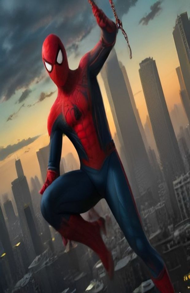 Marvels Spiderman AI Wallpaper