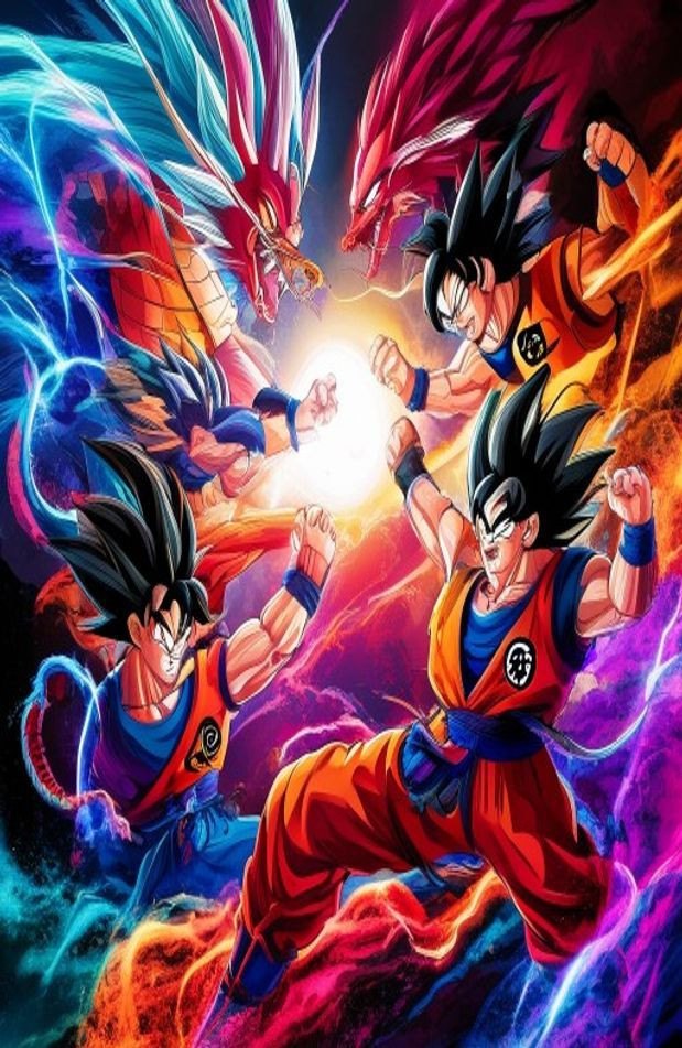 Dragon Ball Supreme AI Wallpaper