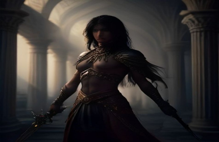 Prince Of Persia Warrior Within AI Wallpaper