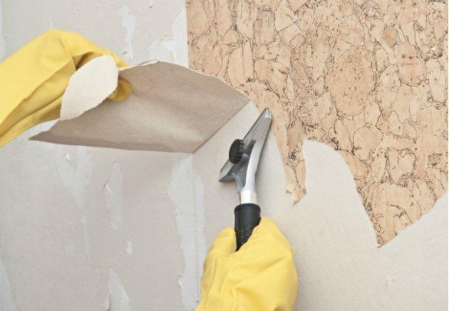 Free Download How To Remove Wallpaper Using Solvents Or Steam How Tos DIY 616x462 For Your 