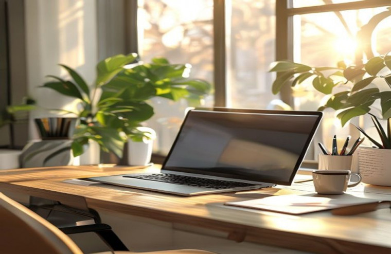 Office Work AI Wallpaper