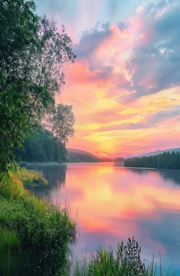 Beautiful Screen AI Wallpaper