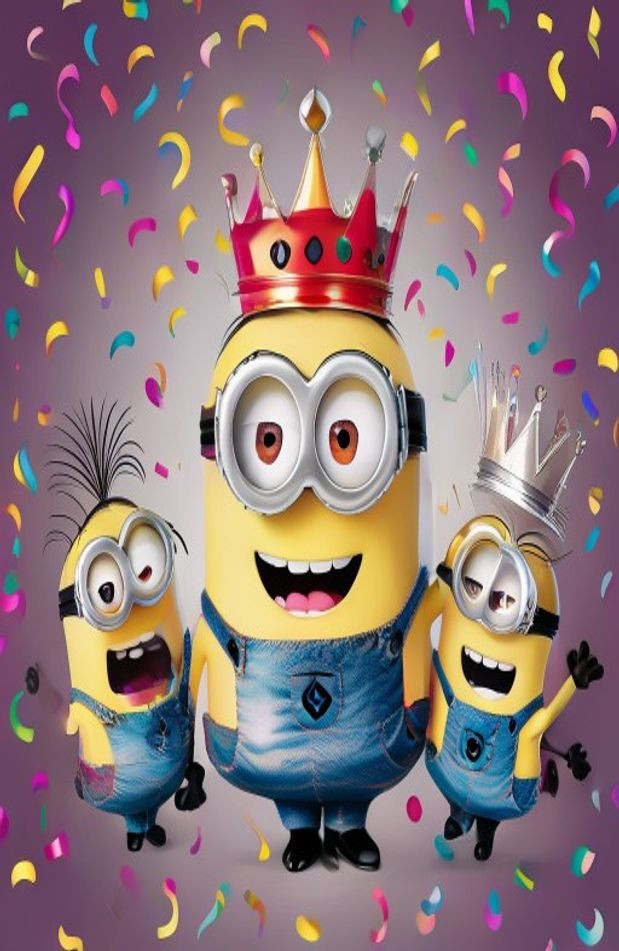 King Bob Minion AI Wallpaper