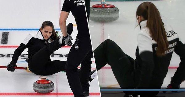 Hot Russian Curler Anastasia Bryzgalova Who Won Bronze in. 