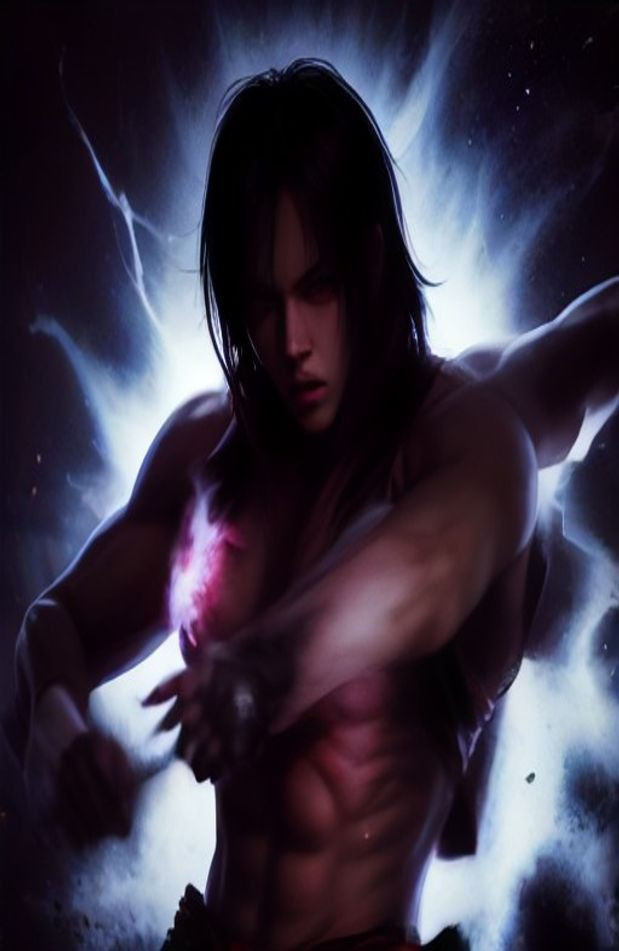 Jin Kazama AI Wallpaper