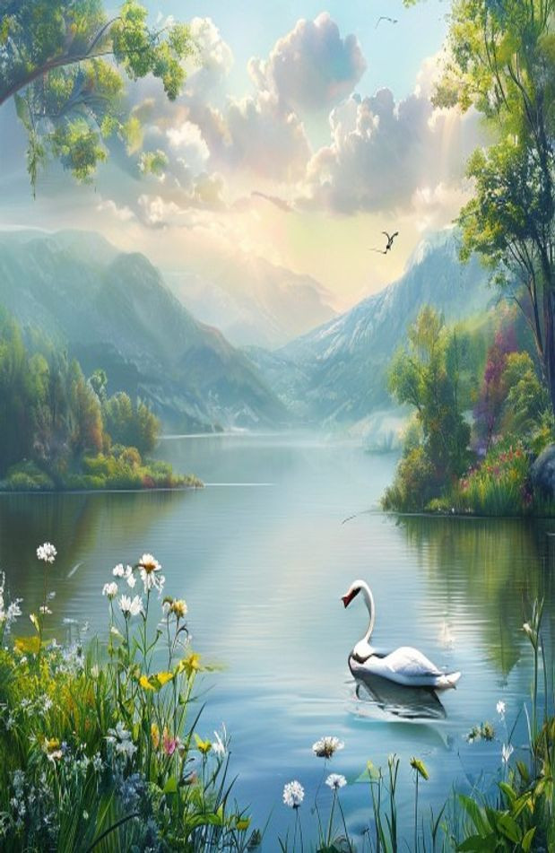 Peace HD AI Wallpaper