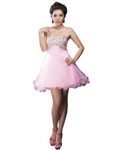  Free Download Myfashionten Cute Strapless Short Prom Dresses Under 