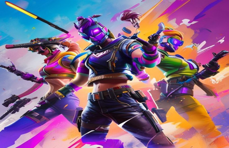 Fortnite Skins AI Wallpaper